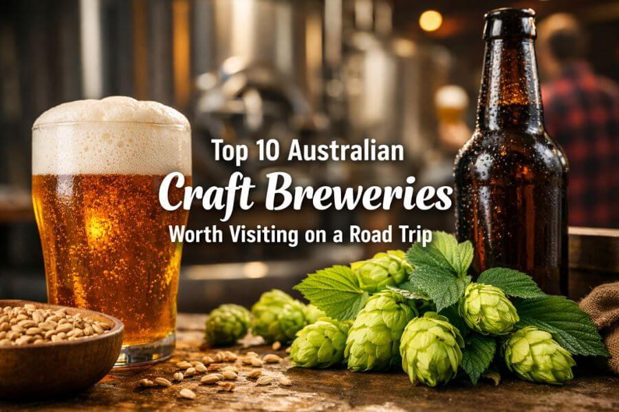 Read more about the article Top 10 Australian Craft Breweries Worth Visiting on a Road Trip