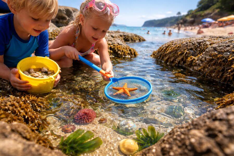 Read more about the article Top 10 Best Rock Pool Spots for Kids in New South Wales