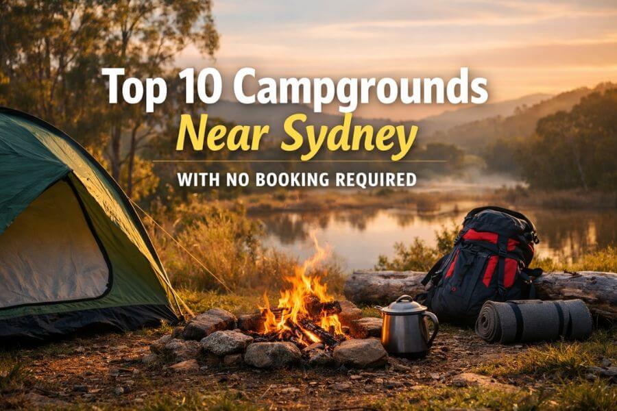 Read more about the article Top 10 Campgrounds Near Sydney with No Booking Required