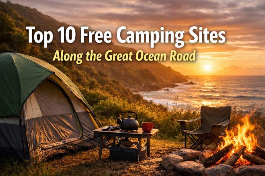 Read more about the article Top 10 Free Camping Sites Along the Great Ocean Road