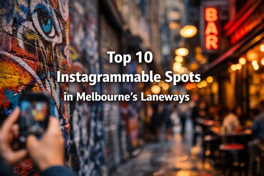 Read more about the article Top 10 Instagrammable Spots in Melbourne’s Laneways