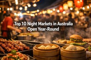 Read more about the article Top 10 Night Markets in Australia Open Year-Round