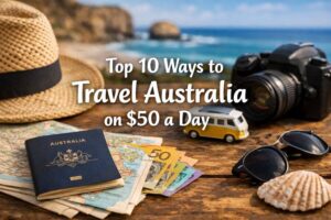 Read more about the article Top 10 Ways to Travel Australia on $50 a Day