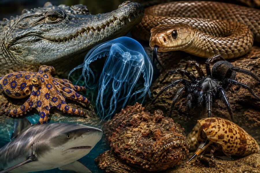 10 Most Dangerous Animals in Australia and Where You're Likely to Encounter Them rooroo10