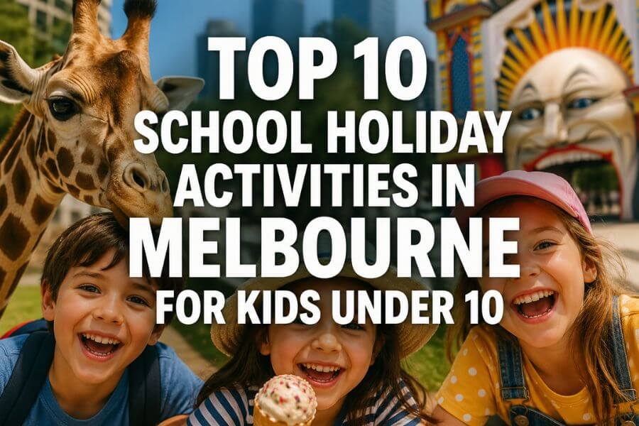 Read more about the article Top 10 School Holiday Activities in Melbourne for Kids Under 10