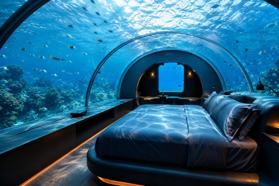 Read more about the article Unconventional Accommodations: Staying in Ice Hotels, Underwater Suites, and Bubble Domes